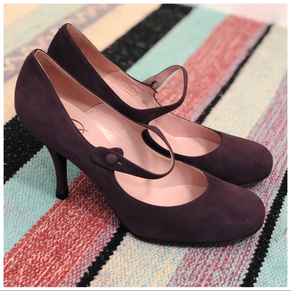 NWOT Delman Suede Heels